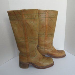 Vintage Double H Brand Campus Boots, W size 8